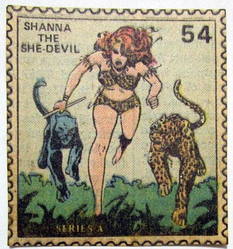 Marvel Value Stamp 54 Shanna She Devil 