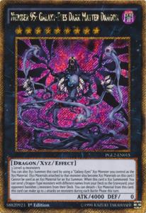 Leviair Sea Dragon, Number 86: Heroic Champion - Rhongomyniad, and Number 95: Galaxy-Eyes Dark Matter Dragon - Yu-Gi-Oh! Top 10 Xyzs #7 - Pojo.com