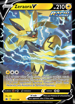 Zeraora-V (166/198), Busca de Cards