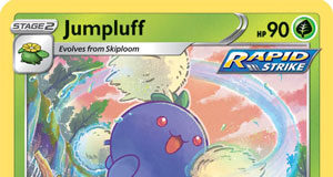 Lost March Jumpluff Line and Natu Pokemon Card Sleeve Deck Shield Single 