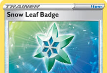 Snow Leaf Badge