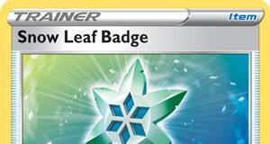 Snow Leaf Badge