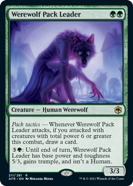 Werewolf Pack Leader 