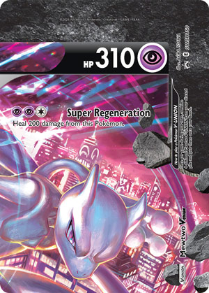 Pokemon - Mewtwo V -SWSH223 - Black Star Promo - Pokemon Go