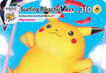 Surfing Pikachu VMAX