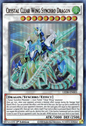 Crystal Clear Wing Synchro Dragon