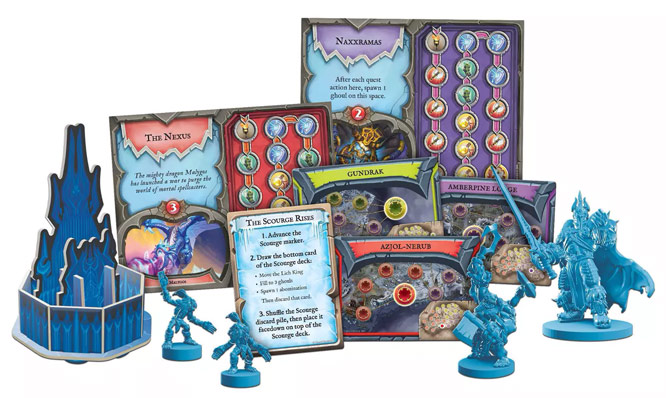 World of Warcraft: Wrath of the Lich King – A Pandemic System Board Game