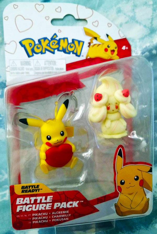 Valentine's Pokémon figures