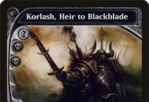 Korlash, Heir to Blackblade