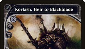 Korlash, Heir to Blackblade
