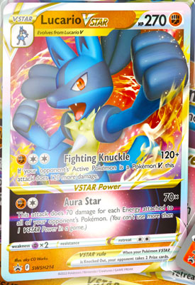 Lucario VSTAR - SS Black Star Promo