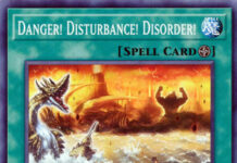 Danger! Disturbance! Disorder!