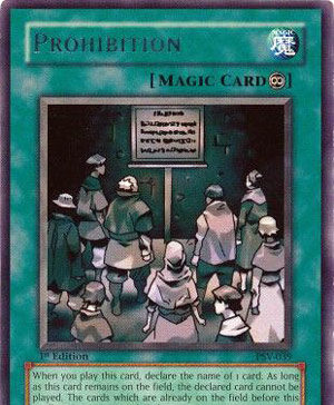 Prohibition