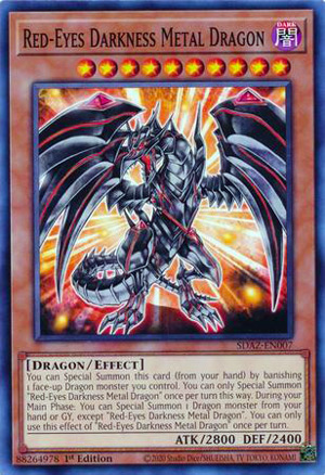 Red-Eyes Darkness Metal Dragon