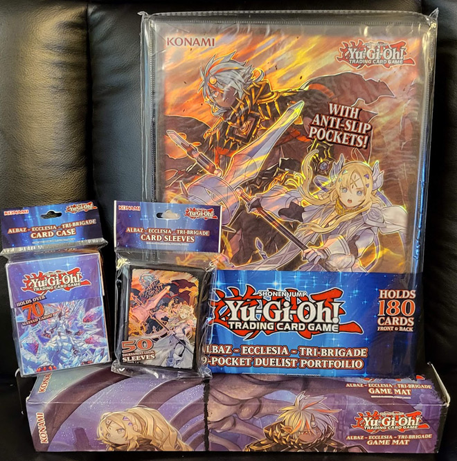 Yu-Gi-Oh! Albaz - Ecclesia - Tri-Brigade Playmat - Quick Review