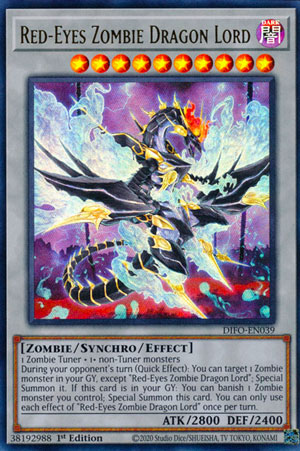 Red-Eyes Zombie Dragon Lord