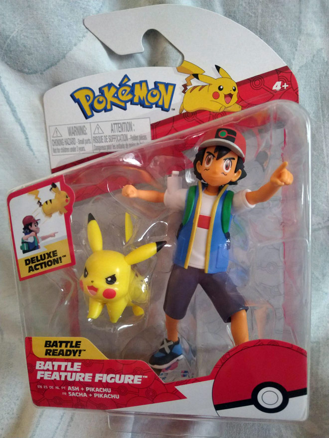 Battle Feature Ash and Pikachu