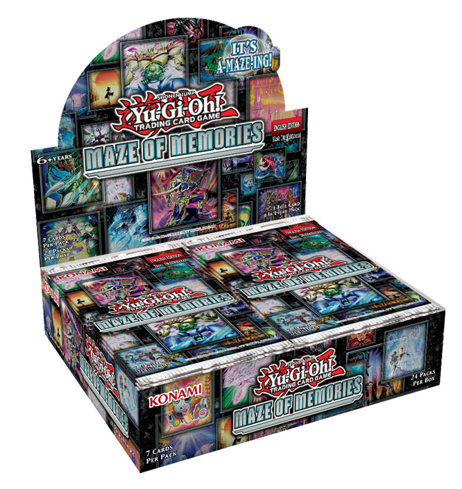 Upcoming Release from Yu-Gi-Oh! TCG – Maze of Memories Booster Pack