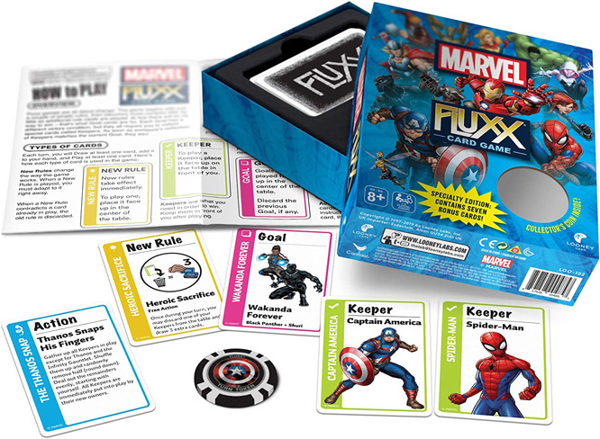 Marvel Fluxx Specialty Edition Card Game