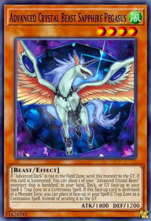 Advanced Crystal Beast Sapphire Pegasus