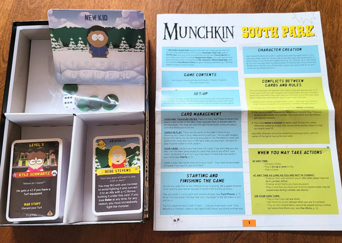 Munchkin: South Park - What's inside the box