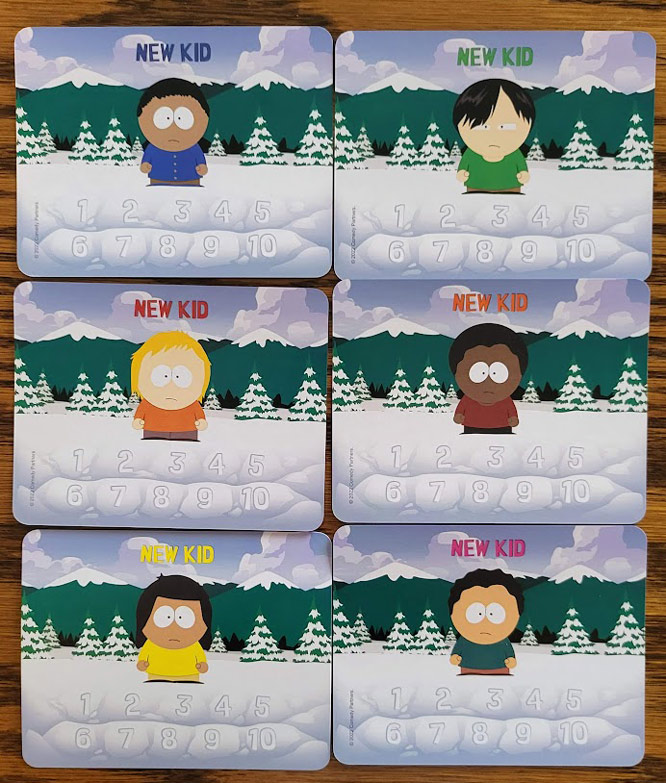 South Park New Kid Cards