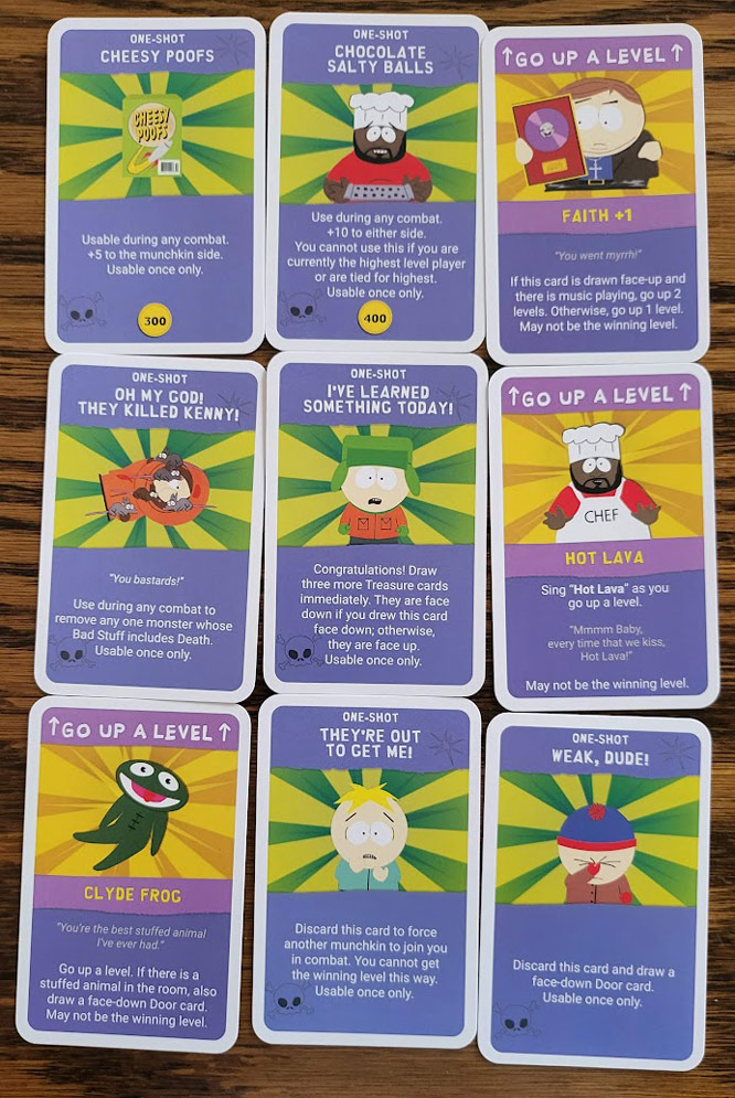 South Park Treasure Cards