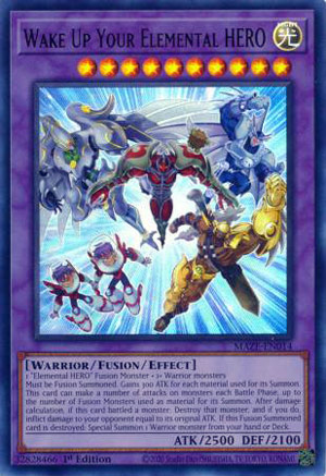 Wake Up Your Elemental HERO