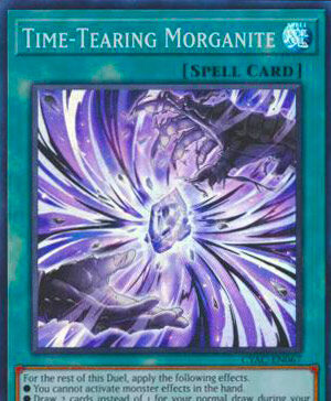 Time-Tearing Morganite – Yu-Gi-Oh! Card of the Day Time-Tearing Morganite