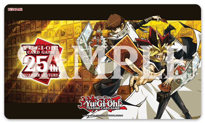 Yugi & Kaiba Quarter Century Game Mat