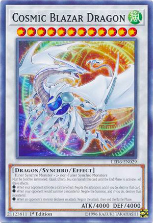 Cosmic Blazar Dragon