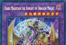 Dark Magician the Knight of Dragon Magic