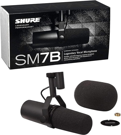 Shure SM7B Vocal Dynamic Microphone