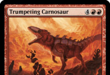 Trumpeting Carnosaur