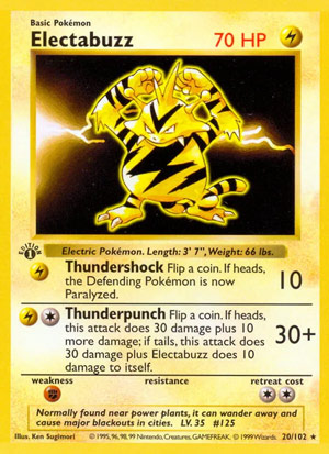 Electabuzz · Base Set