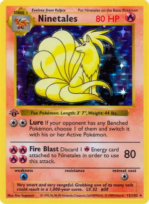 Ninetales - Base Set 