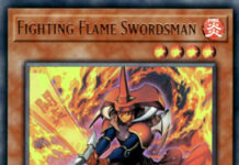 Fighting Flame Swordsman