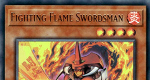 Fighting Flame Swordsman