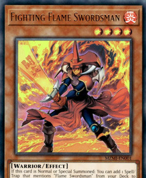 Fighting Flame Swordsman