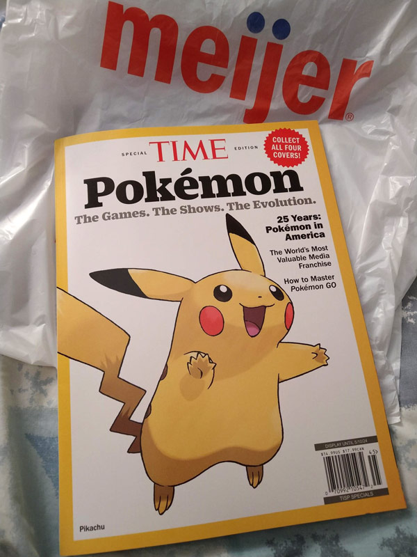 Time Magazine Pokémon Special Edition (2024)