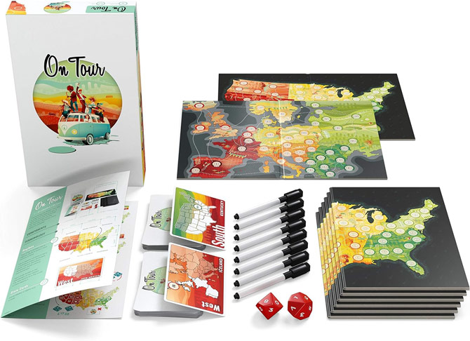 on tour board game uk