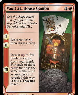 Vault 21: House Gambit – Fallout MTG COTD Vault 21: House Gambit