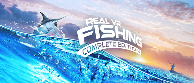 VR Real feel fishing game