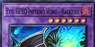 Evil HERO Inferno Wing - Backfire