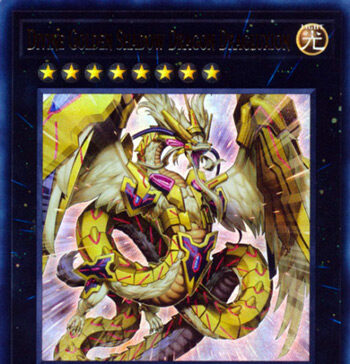 Divine Golden Shadow Dragon Dragluxion
