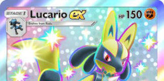 Lucario ex - Shining Revelry
