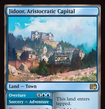 Jidoor, Aristocratic Capital