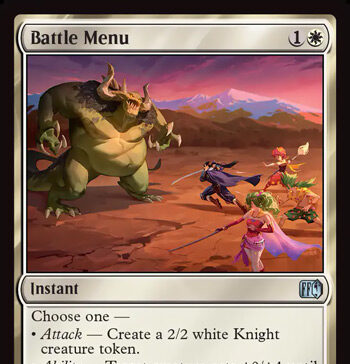 Battle Menu