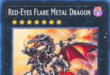 Red-Eyes Flare Metal Dragon