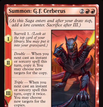 Summon: G.F. Cerberus